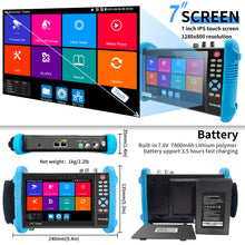 Load image into Gallery viewer, Rsrteng IPC-9800CADH Pro 8K security camera tester