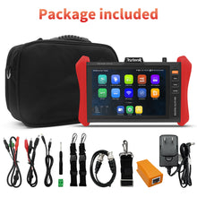 Load image into Gallery viewer, E89 security camera tester 8inch  4K IP camera tester & HD CCTV camera tester