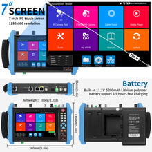 Load image into Gallery viewer, Rsrteng IPC-9800MOVTADHS Pro 8K security camera tester