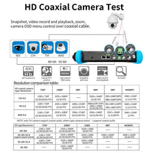 Load image into Gallery viewer, Rsrteng IPC-9800CMADHS Pro 8K security camera tester