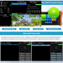 Load image into Gallery viewer, Rsrteng IPC-H12 CCTV Tester 8K 32MP 12MP IP Camera Tester
