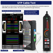 Load image into Gallery viewer, Rsrteng LT-600S 4-inch Professional Multi-function Network Cable Tester