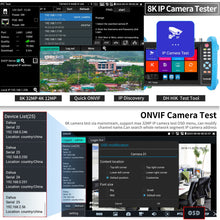 Load image into Gallery viewer, Rsrteng IPC-9800CADH Pro 8K security camera tester