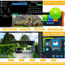 Load image into Gallery viewer, Rsrteng IPC-H12-MADHSEF CCTV Tester 8K 32MP 12MP IP Camera Tester