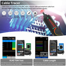 Load image into Gallery viewer, Rsrteng LT-600M 4-inch Professional Multi-function Network Cable Tester
