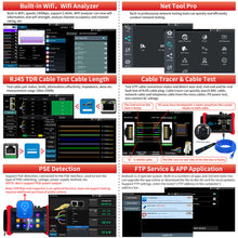 Load image into Gallery viewer, Rsrteng RSO-73 1310/1550nm 28/26dB multi-function OTDR