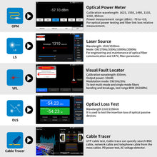 Load image into Gallery viewer, Rsrteng RSO-5510 1310/1550nm 32/34dB OTDR