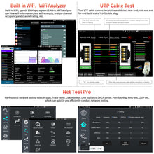 Load image into Gallery viewer, E89 security camera tester 8inch  4K IP camera tester & HD CCTV camera tester