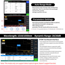 Load image into Gallery viewer, Rsrteng RSO-5500 1310/1550nm 28/26dB OTDR