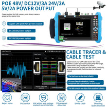 Load image into Gallery viewer, Rsrteng IPC-9800MOVTADHS Pro 8K security camera tester