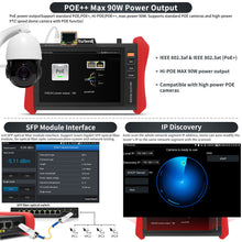 Load image into Gallery viewer, E88 security camera tester 8inch 4K IP camera tester