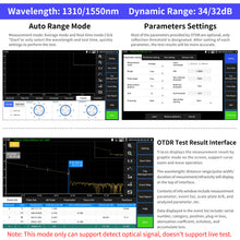 Load image into Gallery viewer, Rsrteng RSO-6800 1310/1550nm 34/32dB OTDR