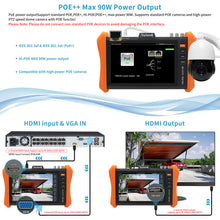 Load image into Gallery viewer, Rsrteng IPC-H12-ADHS CCTV Tester 8K 32MP 12MP IP Camera Tester