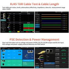 Load image into Gallery viewer, E89 security camera tester 8inch  4K IP camera tester & HD CCTV camera tester