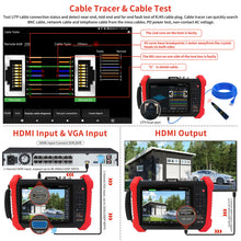 Load image into Gallery viewer, Rsrteng H20-MOVTADHSEF 8K 32MP 12MP IP Camera Tester