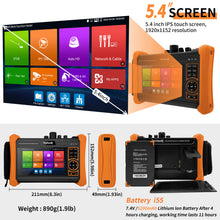 Load image into Gallery viewer, Rsrteng RSO-6510 1310/1550nm 34/34dB multi-function OTDR