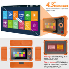 Load image into Gallery viewer, Rsrteng RSO-4000D 1310/1550nm 26dB/24dB Single Mode Mini OTDR