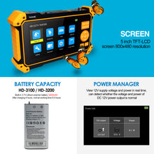 Load image into Gallery viewer, HD-3100 Plus Coaxial Security Camera Tester