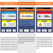 Load image into Gallery viewer, Rsrteng RSO-2800 1550nm 20dB Multi-touch Mini OTDR