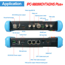 Load image into Gallery viewer, Rsrteng IPC-9800MOVTADHS Plus+ 4K security camera tester
