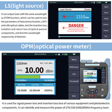 Load image into Gallery viewer, Rsrteng RSO-5100 1310/1550nm 28/26dB Multi-touch Mini OTDR