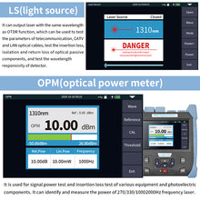 Load image into Gallery viewer, Rsrteng RSO-5100 1310/1550nm 28/26dB Multi-touch Mini OTDR
