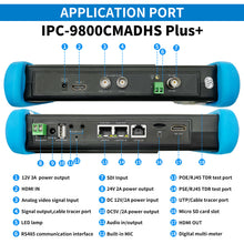 Load image into Gallery viewer, (Clearance price: $349/unit) Rsrteng IPC-9800CMADHS Plus+ 4K security camera tester