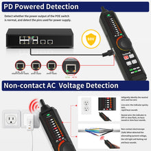 Load image into Gallery viewer, Rsrteng LT-600S 4-inch Professional Multi-function Network Cable Tester
