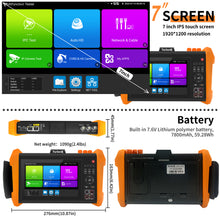 Load image into Gallery viewer, Rsrteng K15-CMADHS All-in-one 8K CCTV Camera Tester
