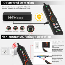 Load image into Gallery viewer, Rsrteng LT-600T 4-inch Professional Multi-function Network Cable Tester
