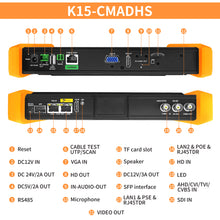 Load image into Gallery viewer, Rsrteng K15-CMADHS All-in-one 8K CCTV Camera Tester
