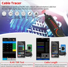 Load image into Gallery viewer, Rsrteng LT-600 4-inch Professional Multi-function Network Cable Tester
