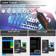 Load image into Gallery viewer, Rsrteng LT-600T 4-inch Professional Multi-function Network Cable Tester
