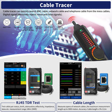 Load image into Gallery viewer, Rsrteng LT-600S 4-inch Professional Multi-function Network Cable Tester
