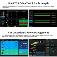 Load image into Gallery viewer, E88 security camera tester 8inch  4K IP camera tester
