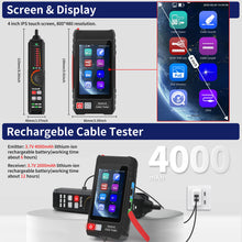 Load image into Gallery viewer, Rsrteng LT-600S 4-inch Professional Multi-function Network Cable Tester
