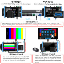 Load image into Gallery viewer, Rsrteng IPC-9800MOVTADHS Pro 8K security camera tester
