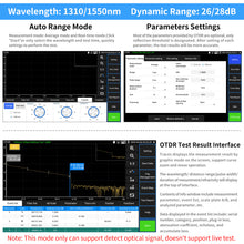 Load image into Gallery viewer, Rsrteng RSO-6800 1310/1550nm 28/26dB OTDR
