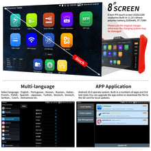 Load image into Gallery viewer, E88 security camera tester 8inch  4K IP camera tester
