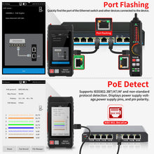 Load image into Gallery viewer, Rsrteng LT-600 4-inch Professional Multi-function Network Cable Tester
