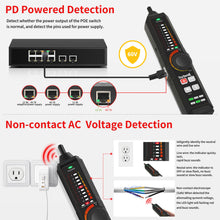 Load image into Gallery viewer, Rsrteng LT-600 4-inch Professional Multi-function Network Cable Tester
