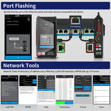 Load image into Gallery viewer, Rsrteng LT-600S 4-inch Professional Multi-function Network Cable Tester
