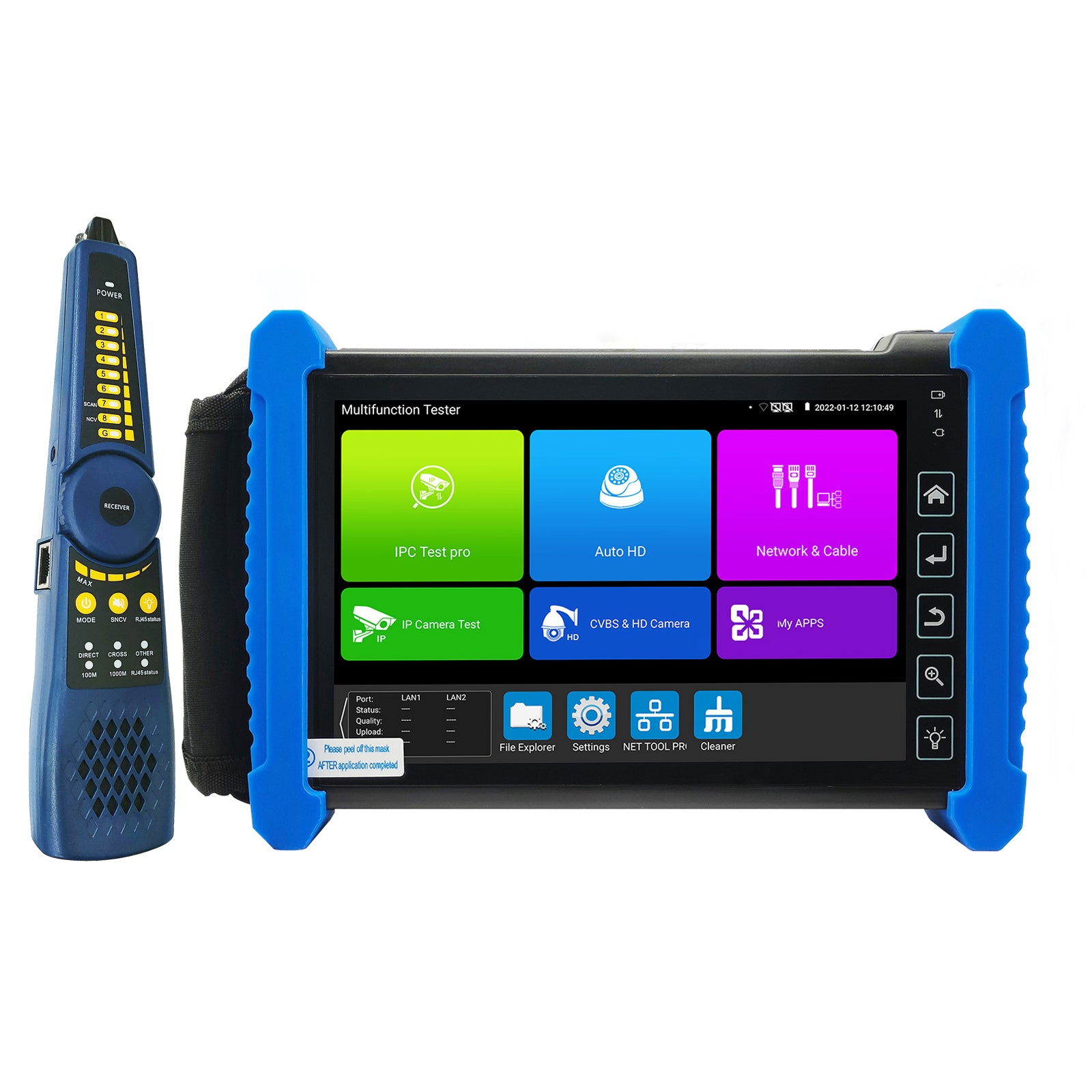 CCTV Camera Tester Monitor With 12V Output – Portable Security Video Tester (2" Screen)