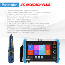 Load image into Gallery viewer, Rsrteng IPC-9800CADH Plus+ 4K security camera tester
