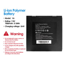 Load image into Gallery viewer, Rsrteng V6 Li-ion Battery

