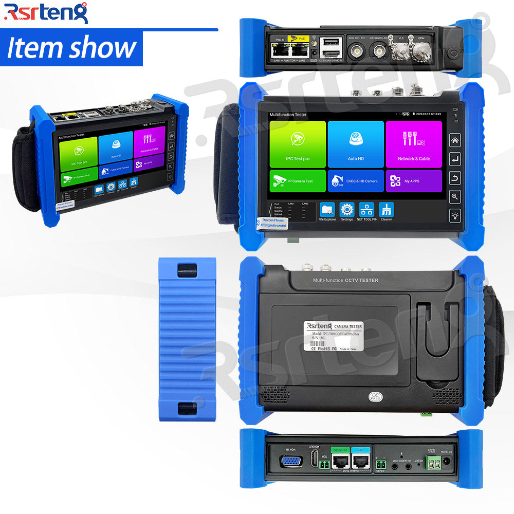 Rsrteng IPC-7600COVTADHS Plus security camera tester CCTV tester