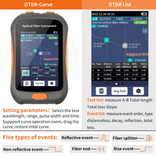 Load image into Gallery viewer, Rsrteng RSO-2800 1550nm 20dB Multi-touch Mini OTDR
