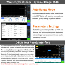 Load image into Gallery viewer, Rsrteng RSO-6510 1610nm 28dB multi-function OTDR
