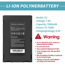 Load image into Gallery viewer, Rsrteng i71 Li-ion Battery
